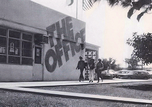 Kubasaki High School Kishaba Terrace Office 1981